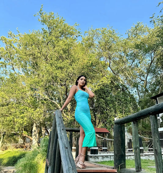 VESTIDO MESH DEGRADADO