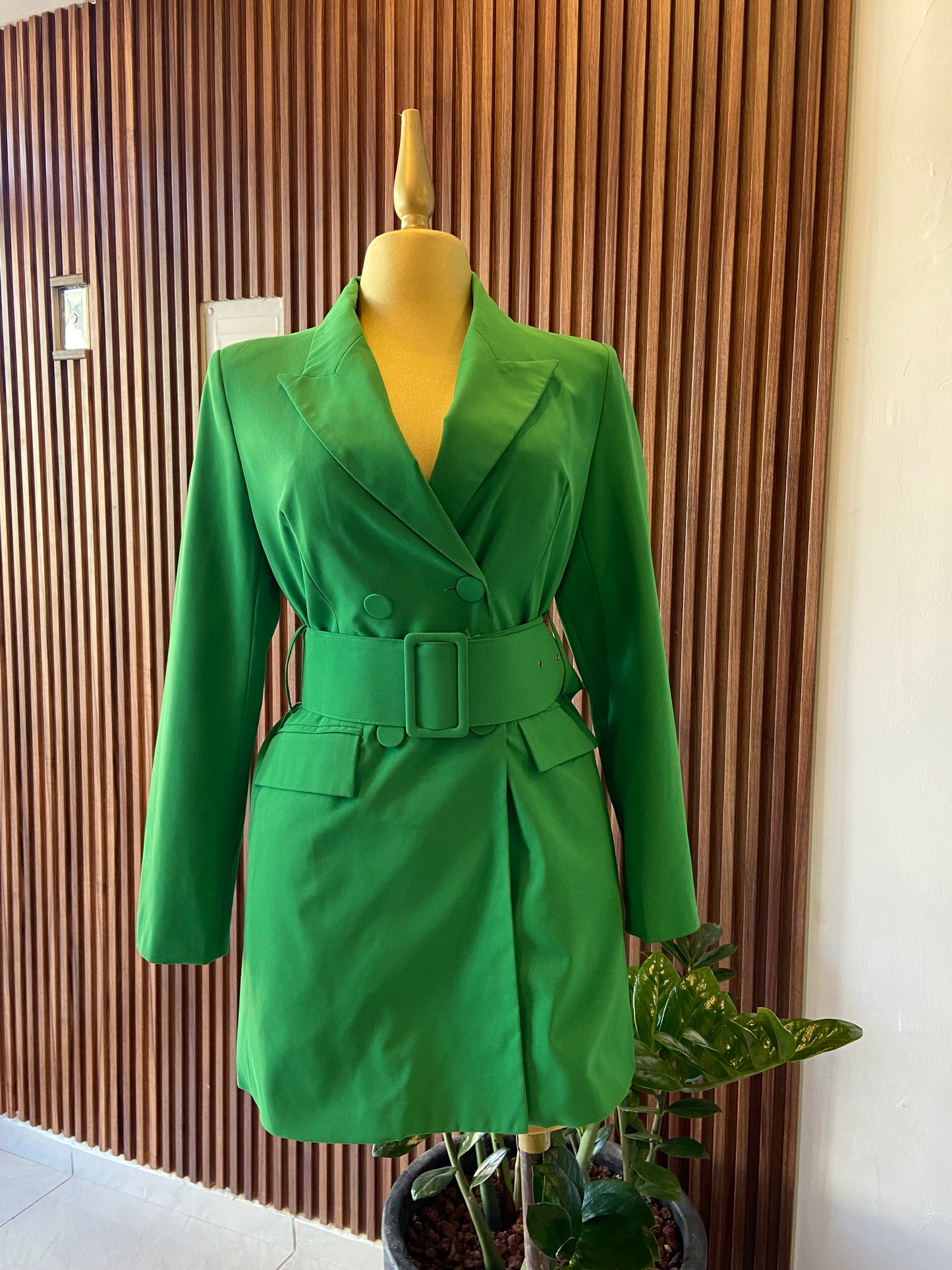 BLAZER/VESTIDO VERDE