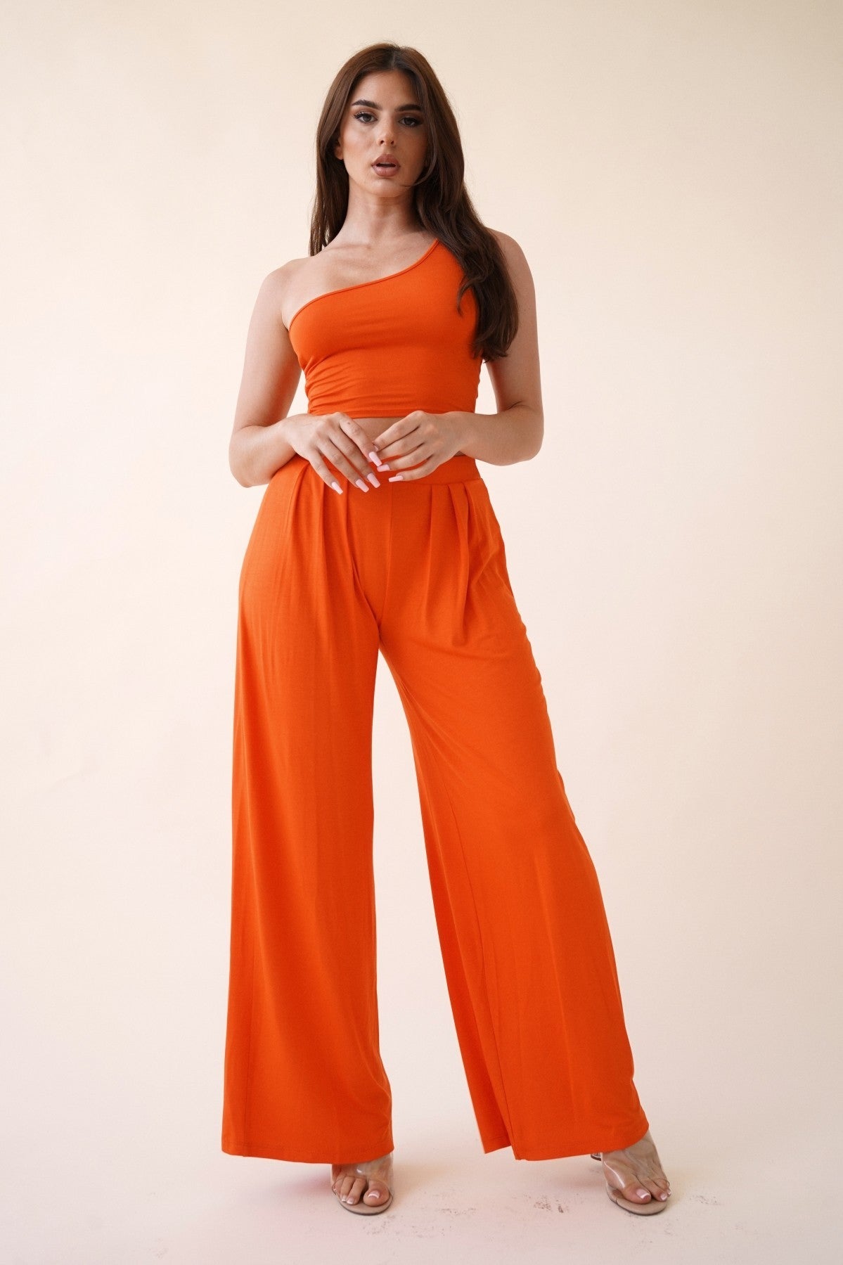 SET NARANJA ONE SHOULDER CVS