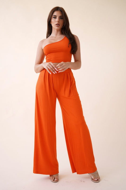 SET NARANJA ONE SHOULDER CVS