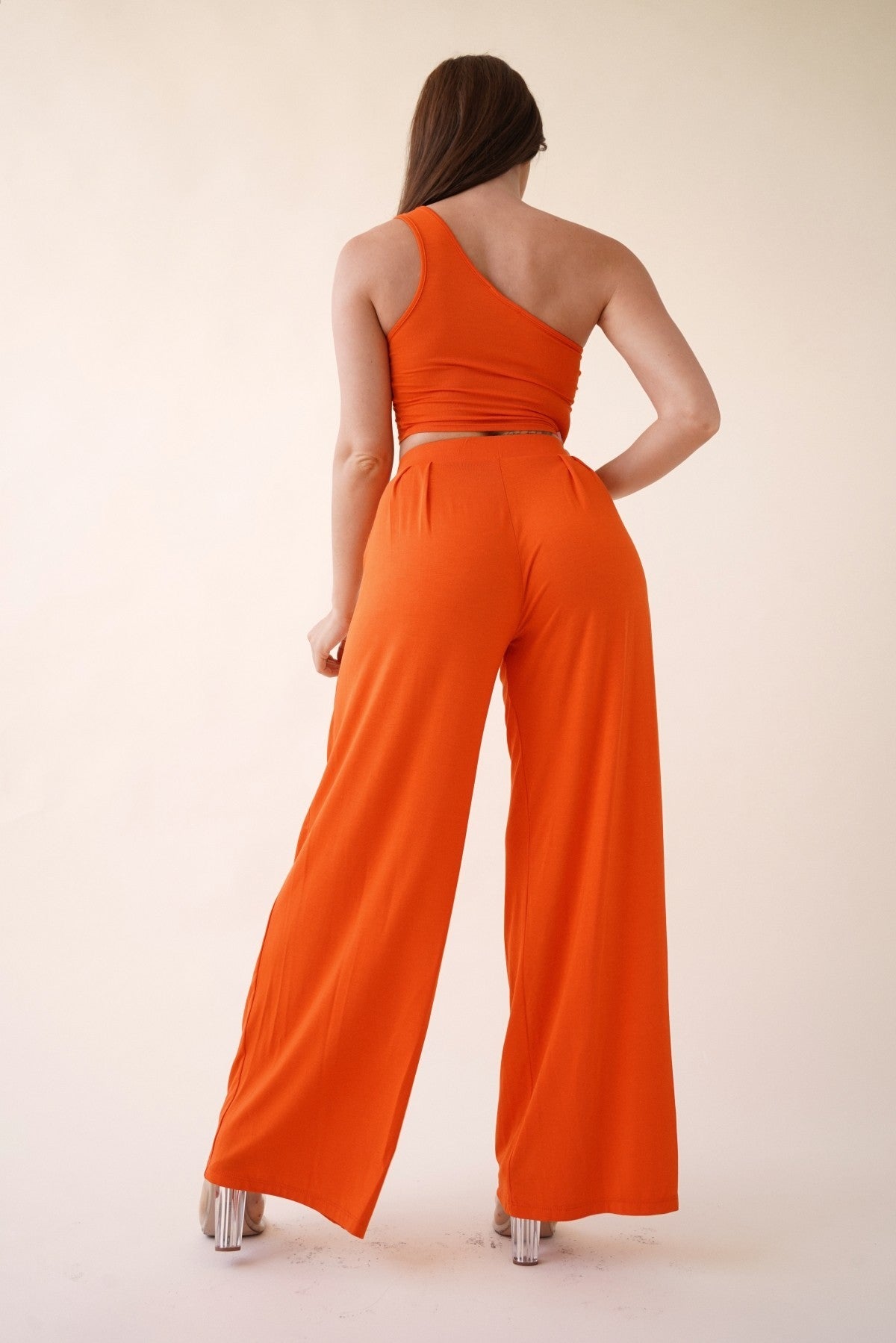 SET NARANJA ONE SHOULDER CVS