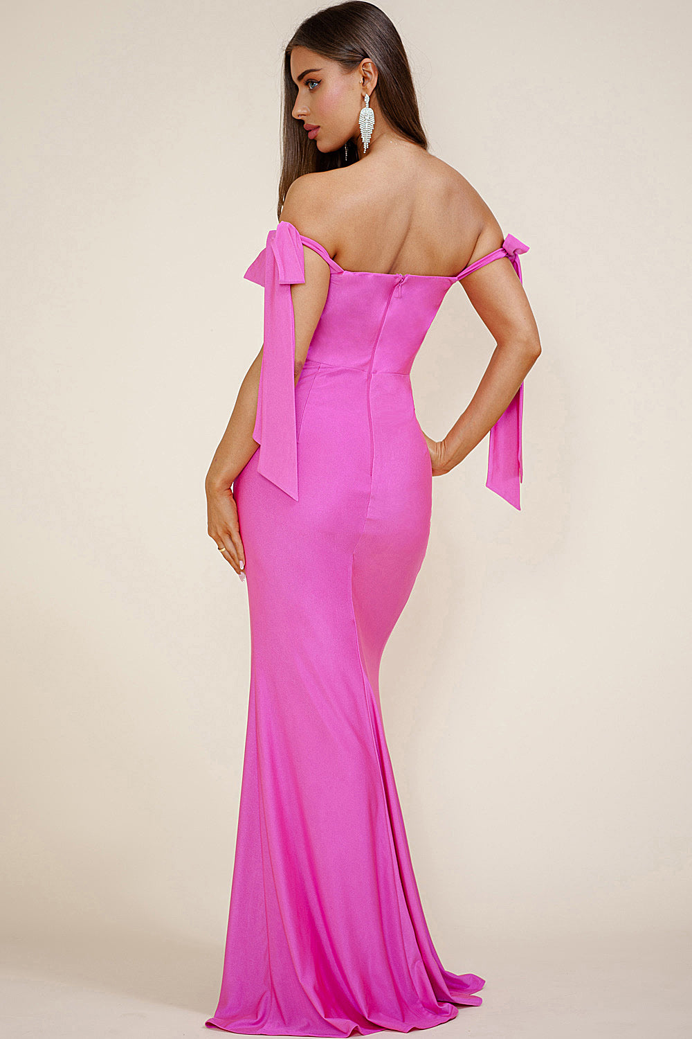 VESTIDO-MAXI LAZO HOMBROS