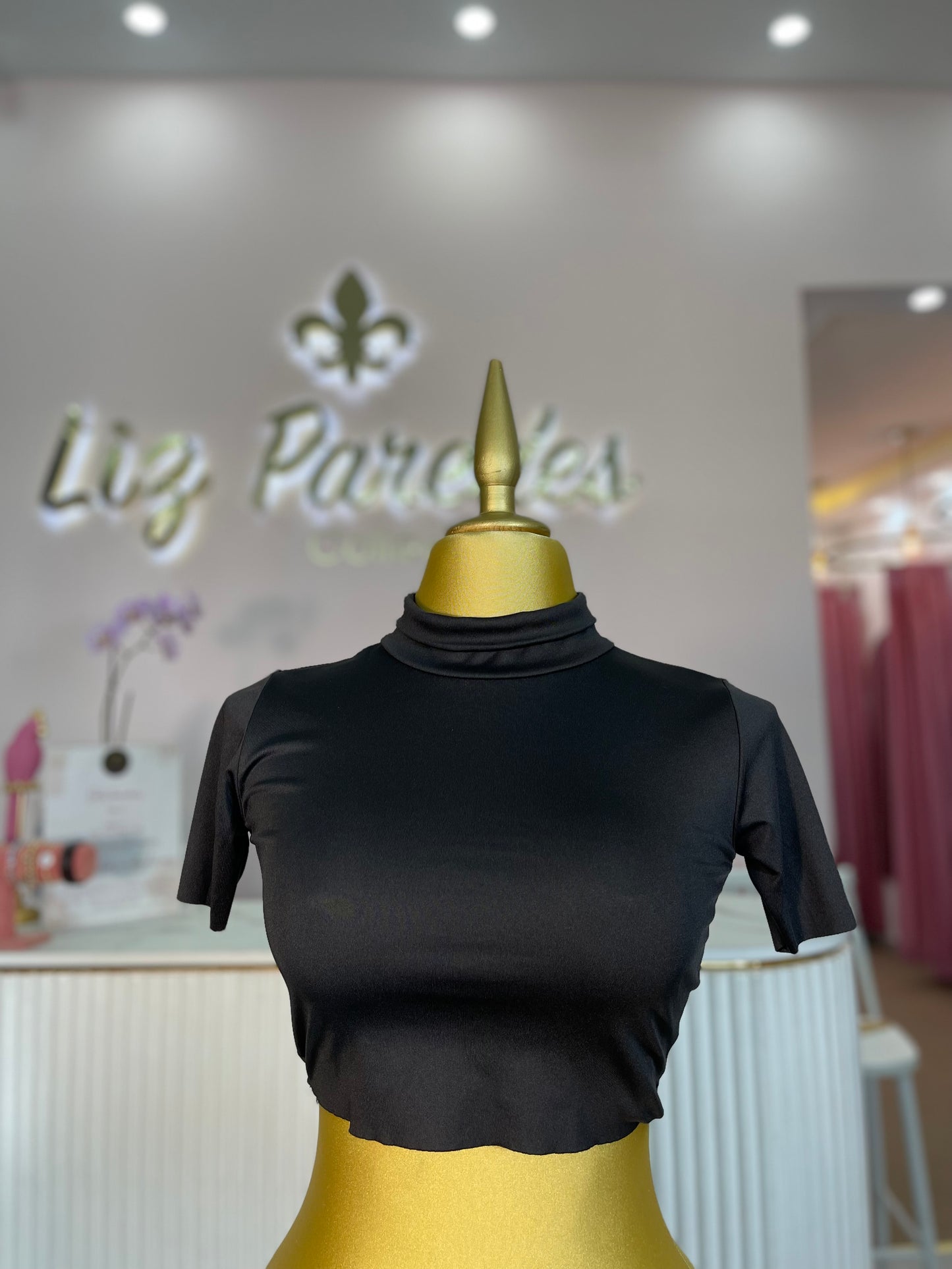 TOP LICRA CUELLO ALTO