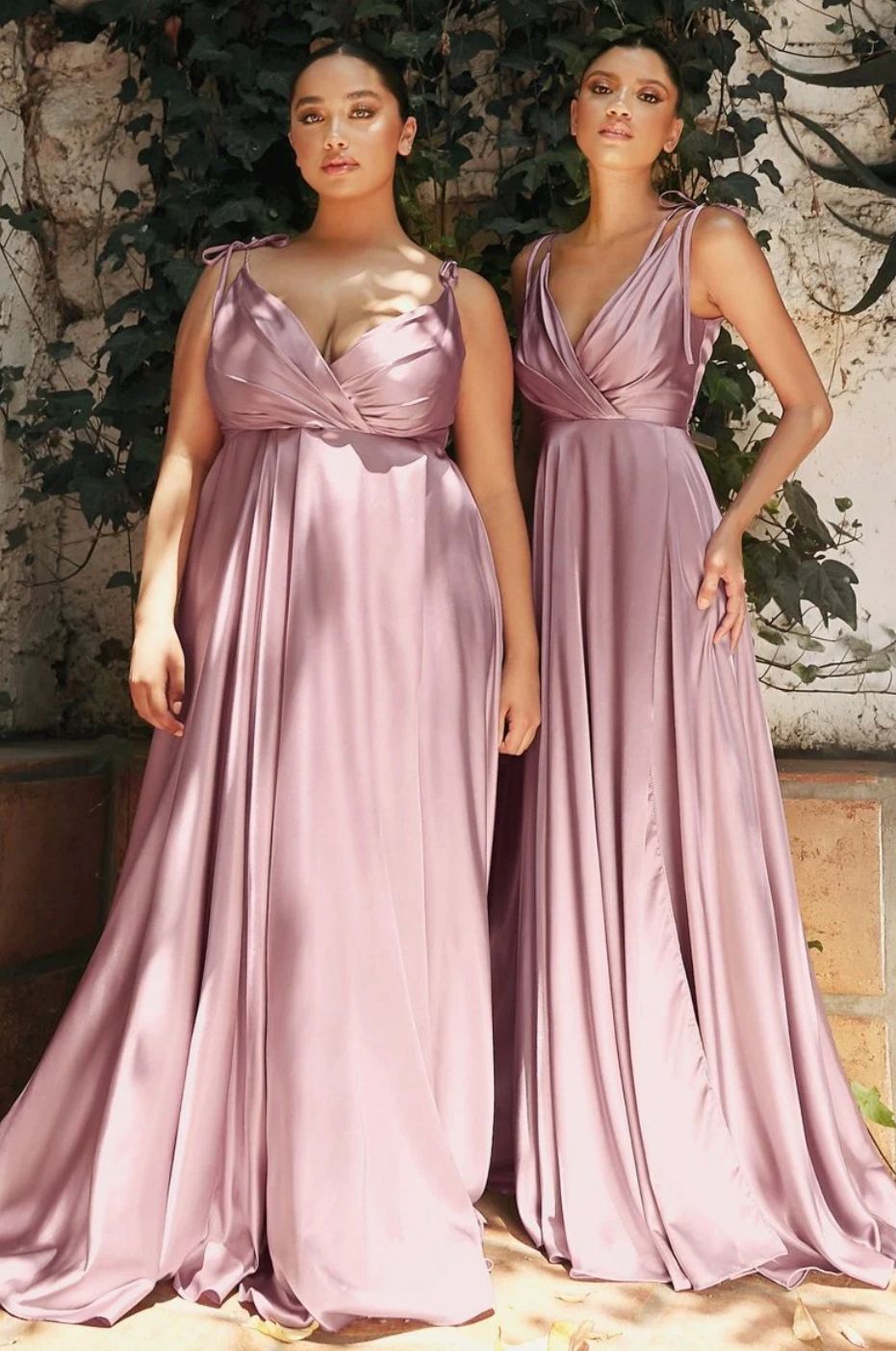 VESTIDO MAXI SATÉN BD105