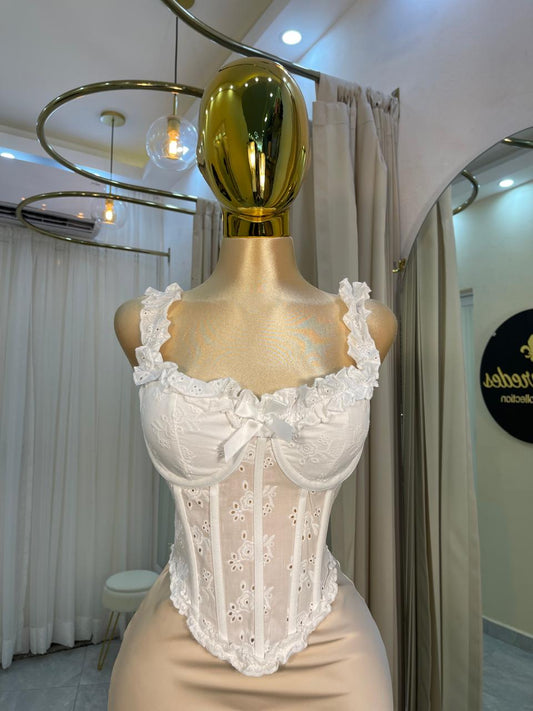 CORSET BCO. COPAS LAZO